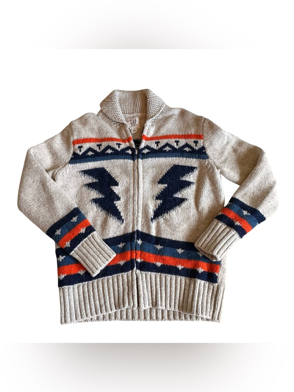 GAP kids zip up sweater size SMALL 6/7